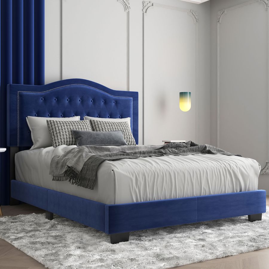 Lit double Pixie 54" en bleu
