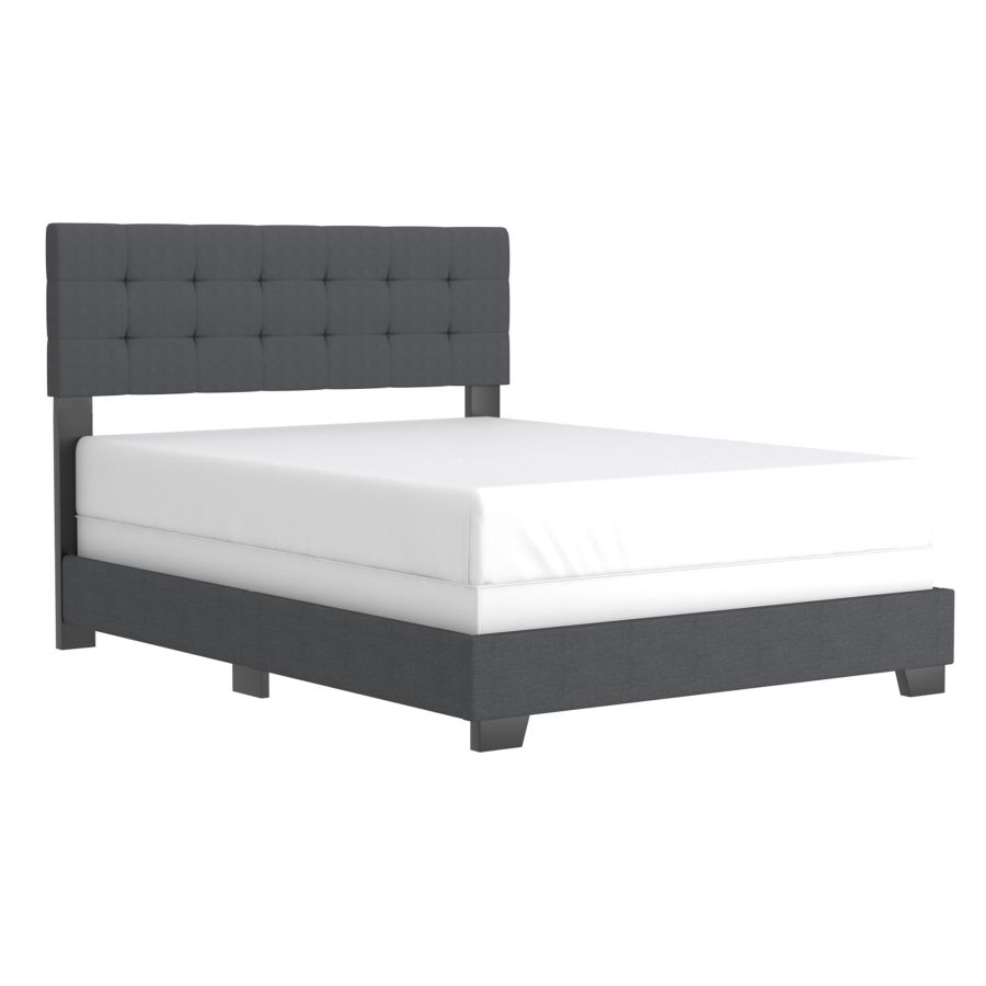 Grand lit Exton de 60 po au charbon de bois