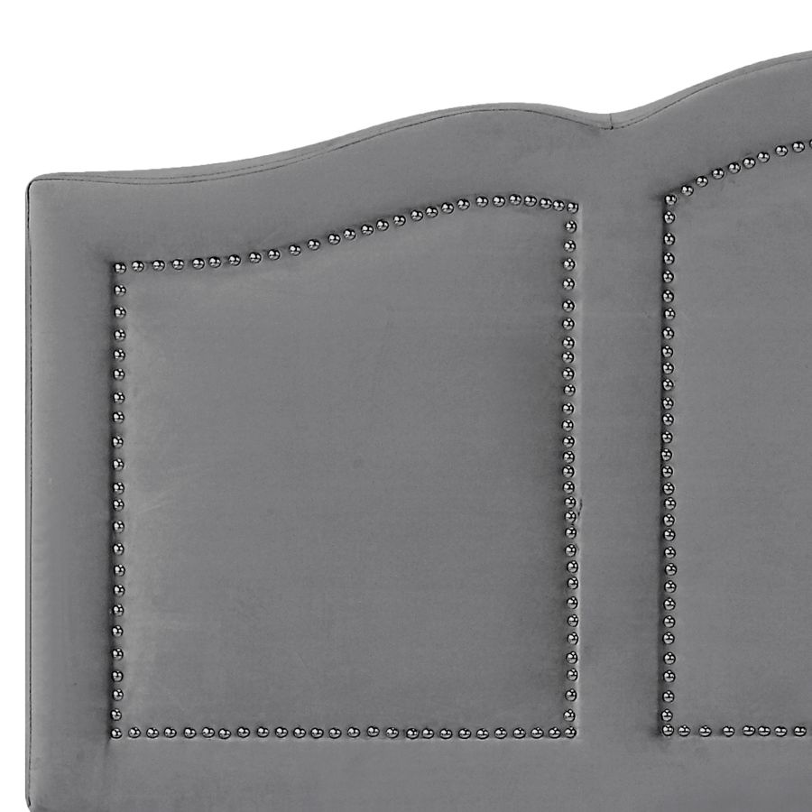 Diana 78 "King platfoarmbêd mei opslachladen yn griis