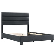 Lit double Gary 54" en noir