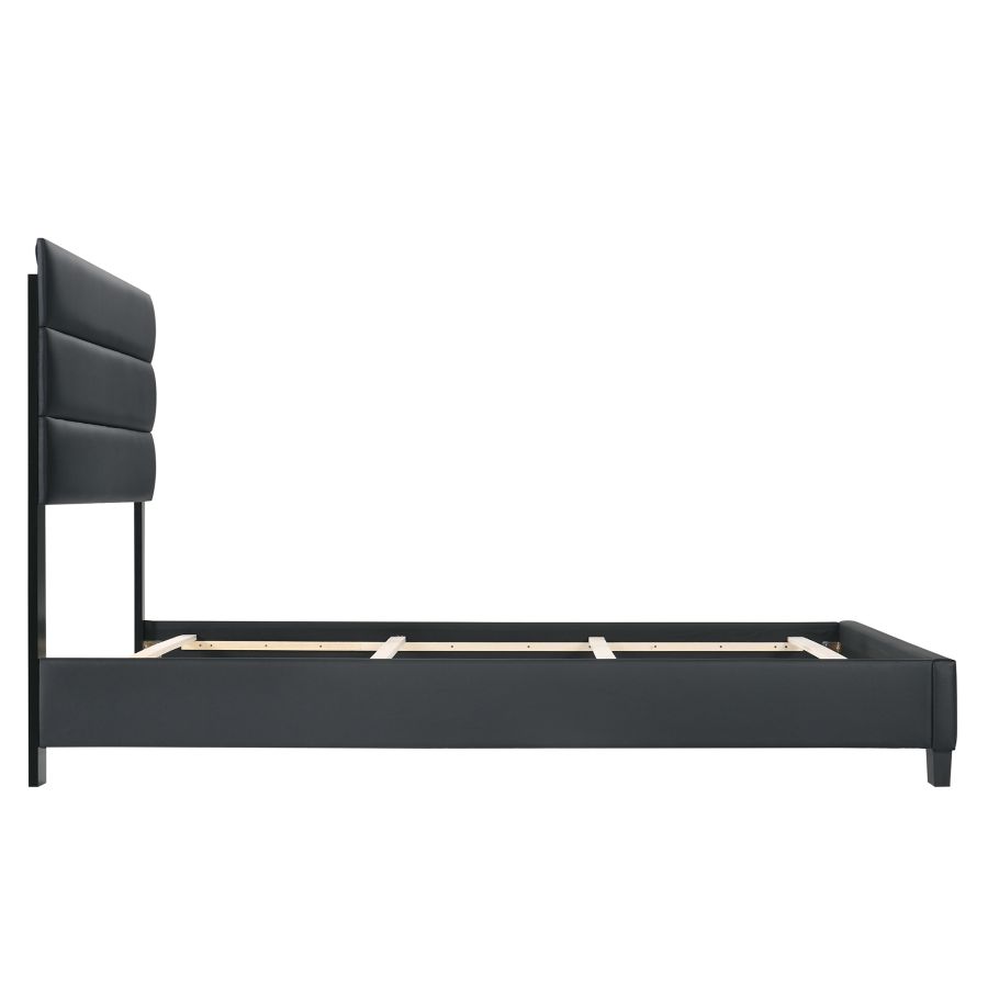 Lit queen 60" Gary en noir