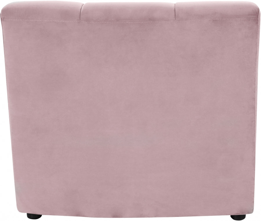 Chaise modulaire en velours Limitless