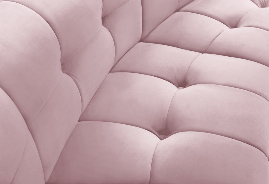 Chaise modulaire en velours Limitless