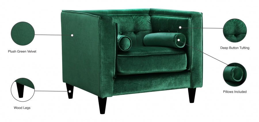 Chaise Taylor en velours