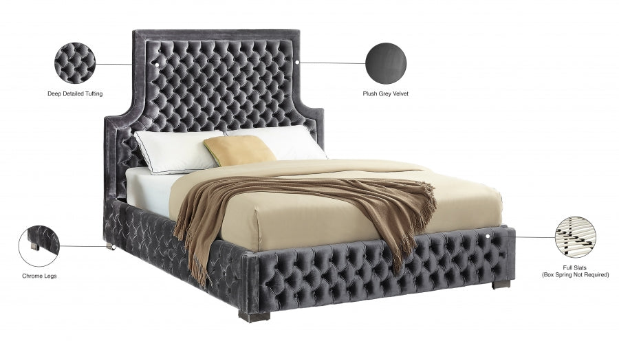 Lit en velours Sedona