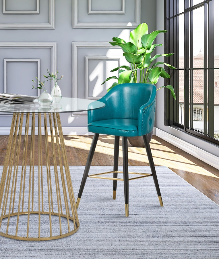 Bar en similicuir Barbosa | Tabouret de comptoir