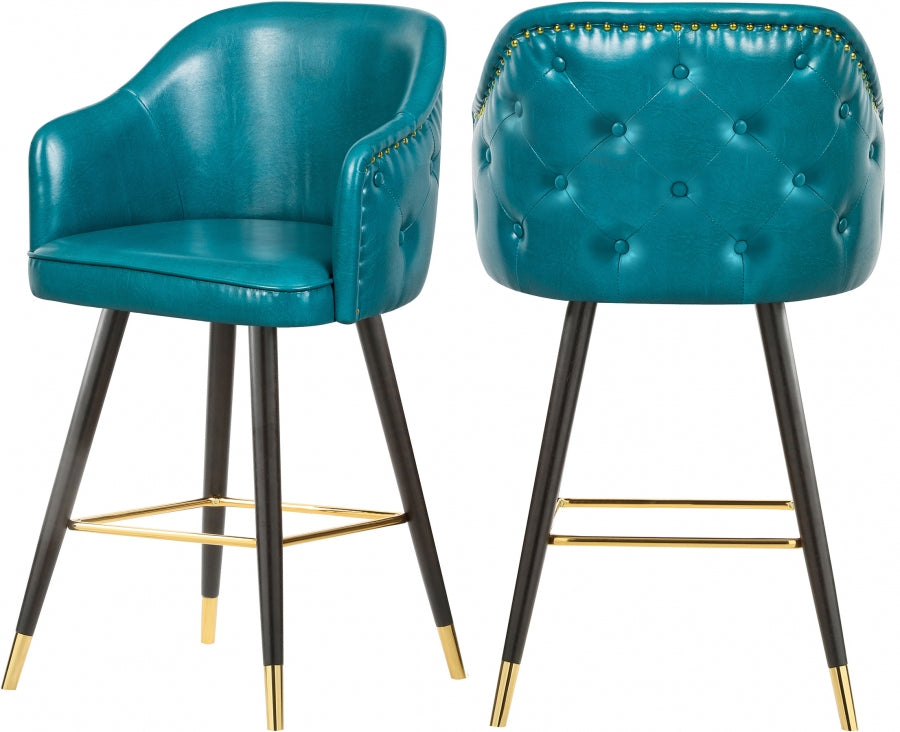 Bar en similicuir Barbosa | Tabouret de comptoir