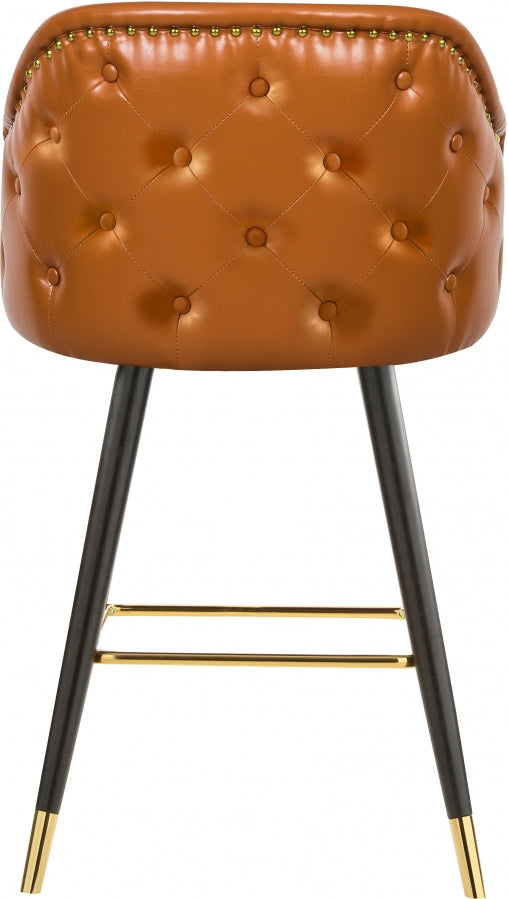 Bar en similicuir Barbosa | Tabouret de comptoir