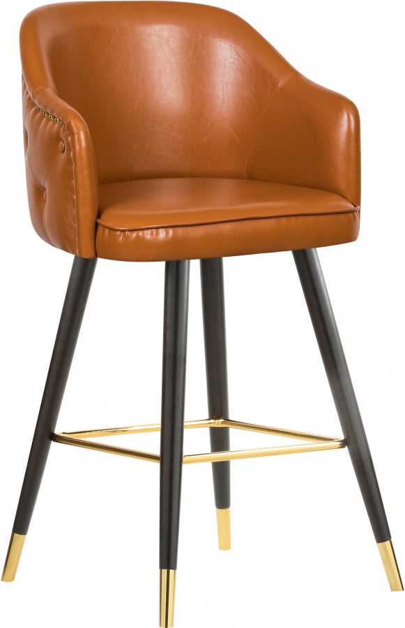Bar en similicuir Barbosa | Tabouret de comptoir