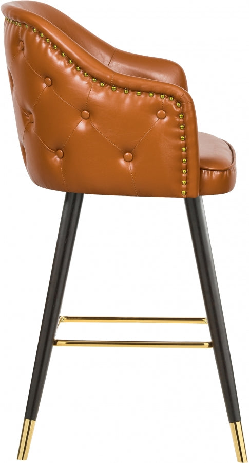 Bar en similicuir Barbosa | Tabouret de comptoir