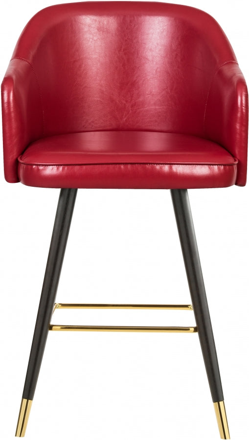 Bar en similicuir Barbosa | Tabouret de comptoir