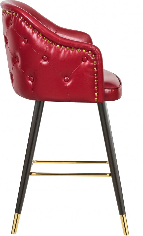 Bar en similicuir Barbosa | Tabouret de comptoir