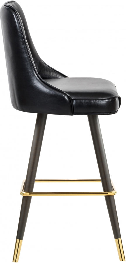 Bar en similicuir Portnoy | Tabouret de comptoir