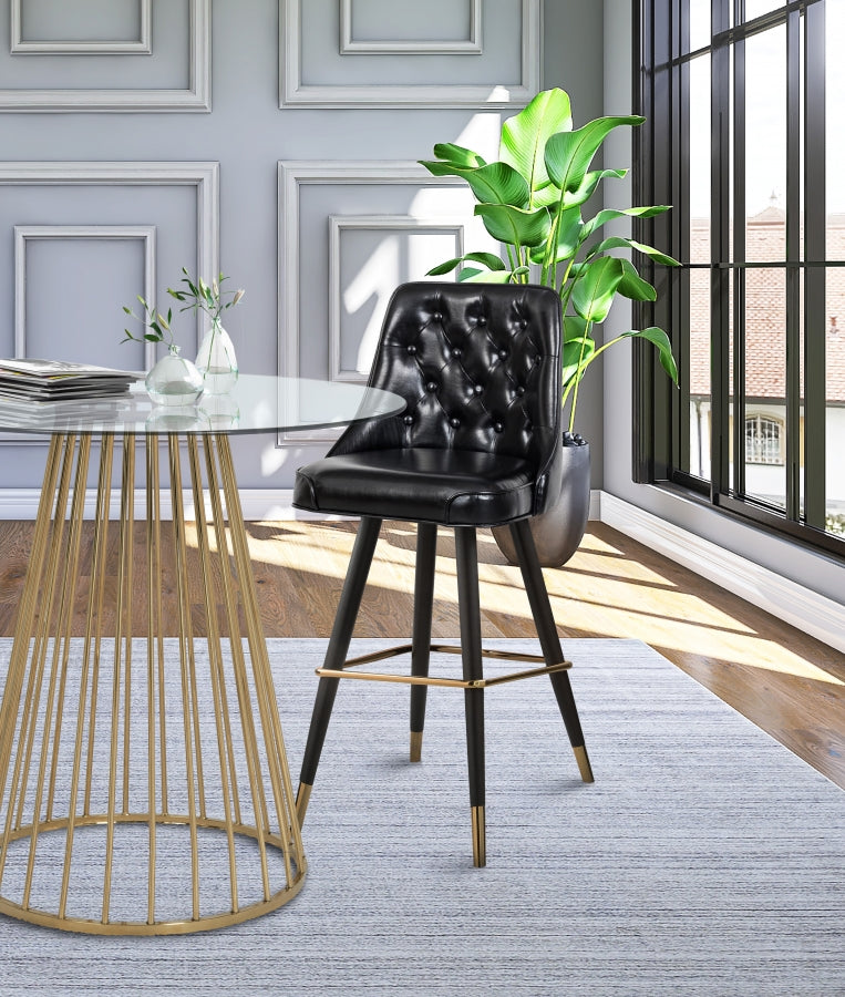 Bar en similicuir Portnoy | Tabouret de comptoir