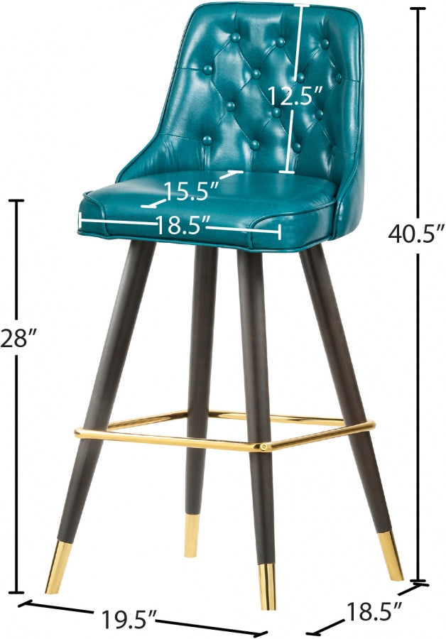 Bar en similicuir Portnoy | Tabouret de comptoir