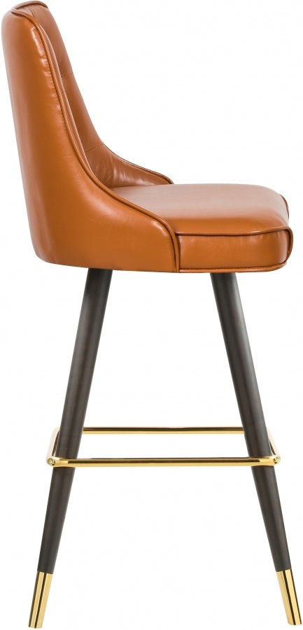 Bar en similicuir Portnoy | Tabouret de comptoir