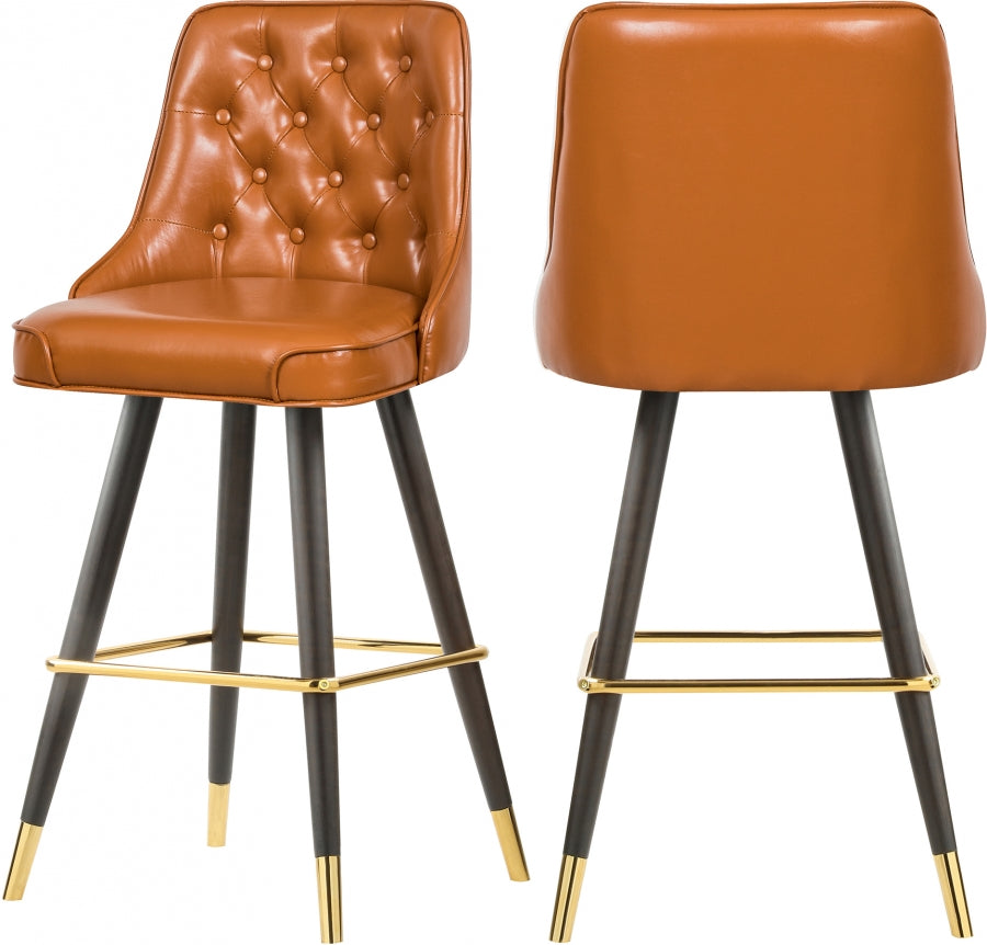 Bar en similicuir Portnoy | Tabouret de comptoir