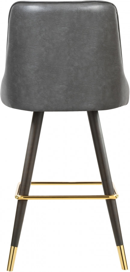 Bar en similicuir Portnoy | Tabouret de comptoir