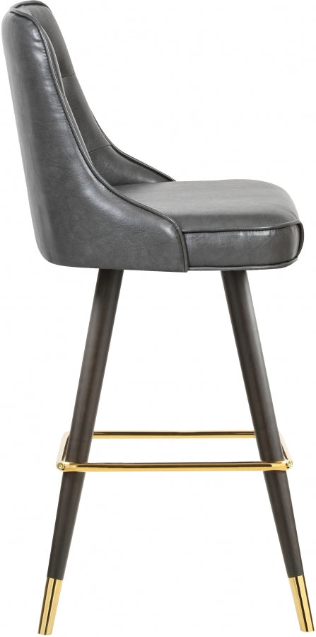 Bar en similicuir Portnoy | Tabouret de comptoir