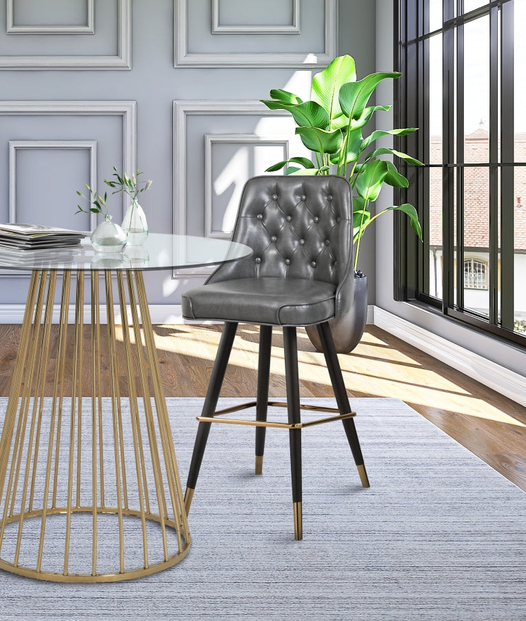 Bar en similicuir Portnoy | Tabouret de comptoir