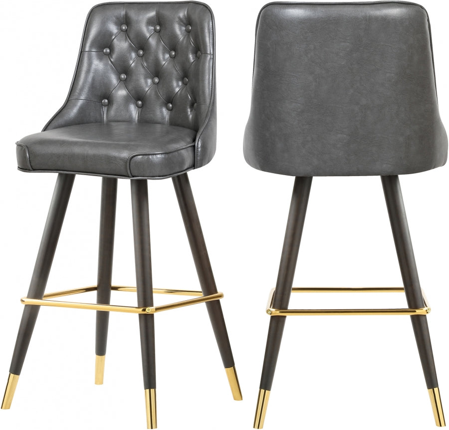 Bar en similicuir Portnoy | Tabouret de comptoir