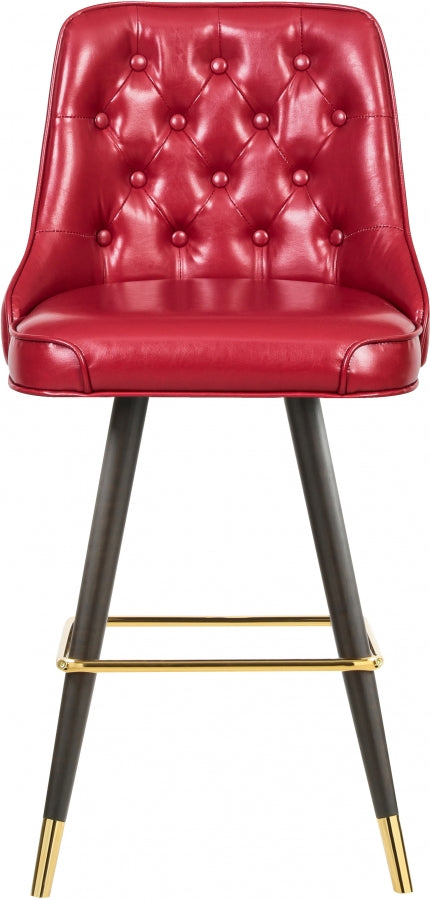 Bar en similicuir Portnoy | Tabouret de comptoir