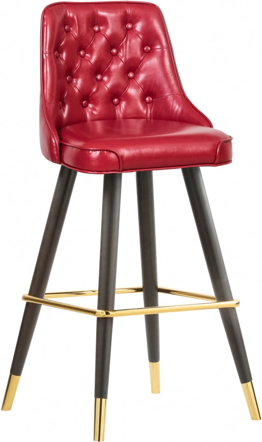 Bar en similicuir Portnoy | Tabouret de comptoir