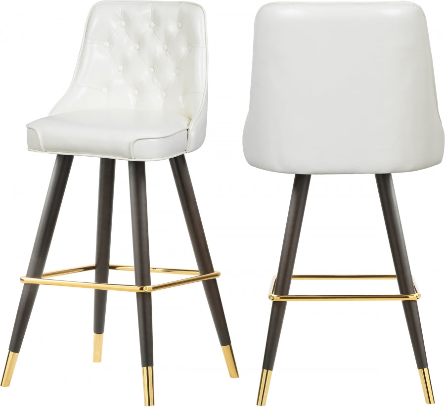 Bar en similicuir Portnoy | Tabouret de comptoir