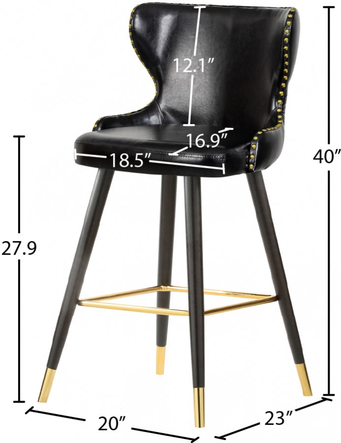 Barre en similicuir Hendrix | Tabouret de comptoir
