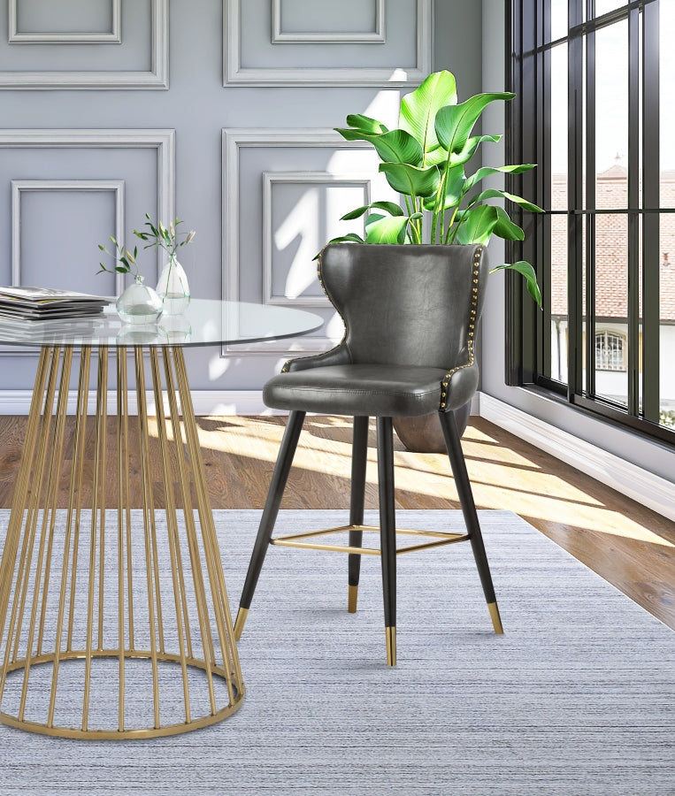 Barre en similicuir Hendrix | Tabouret de comptoir