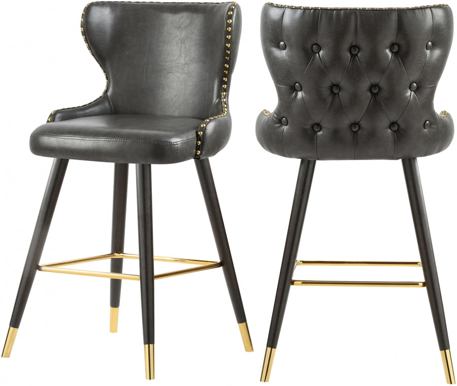 Barre en similicuir Hendrix | Tabouret de comptoir