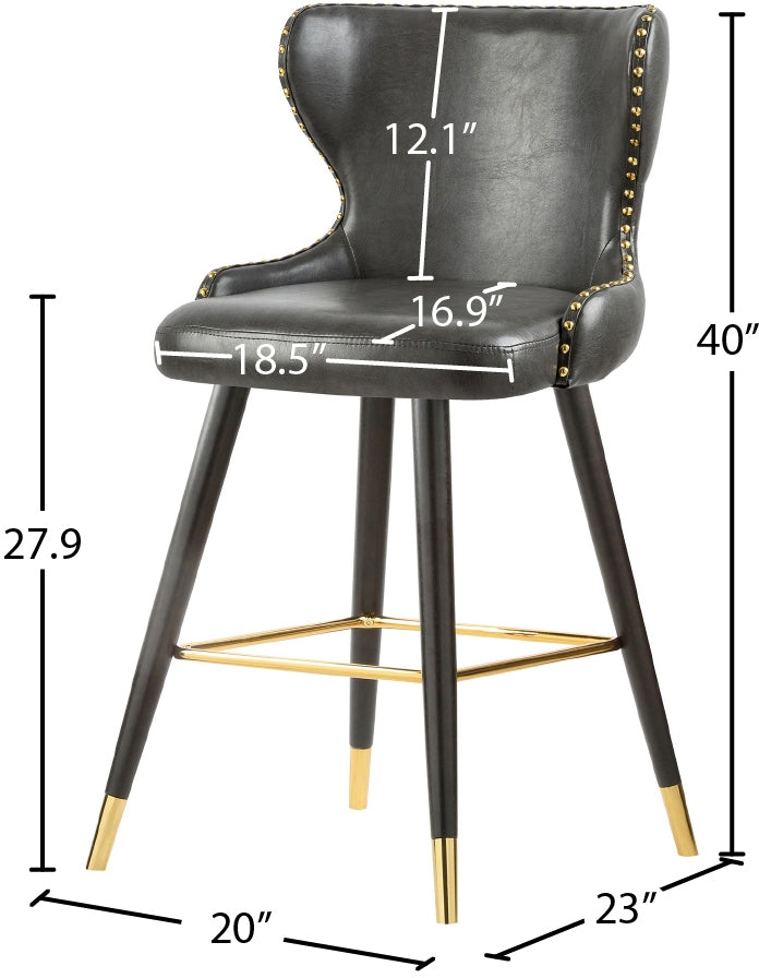 Barre en similicuir Hendrix | Tabouret de comptoir