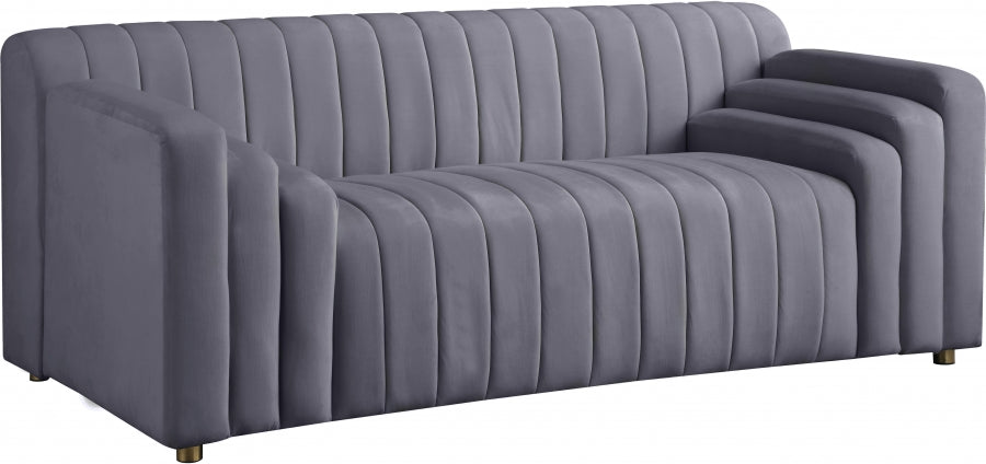 Causeuse en velours Naya 