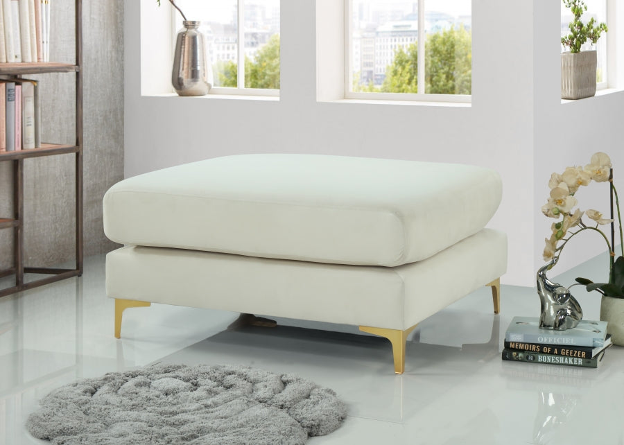 Pouf modulaire en velours Julia