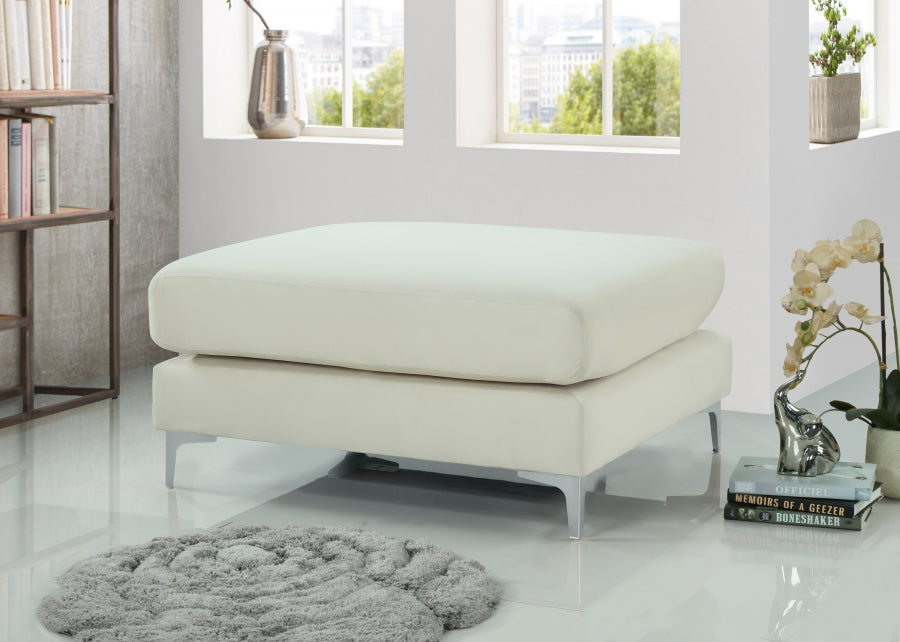 Pouf modulaire en velours Julia