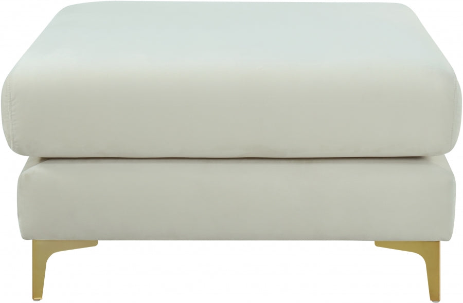 Pouf modulaire en velours Julia