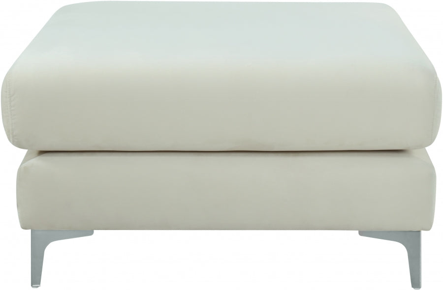 Pouf modulaire en velours Julia
