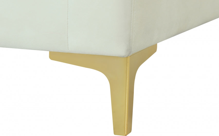 Pouf modulaire en velours Julia