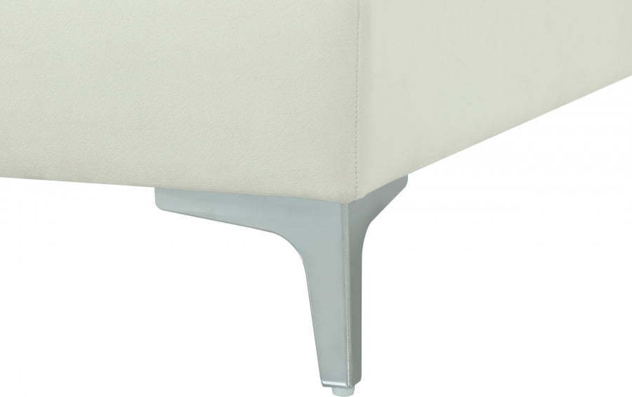 Pouf modulaire en velours Julia