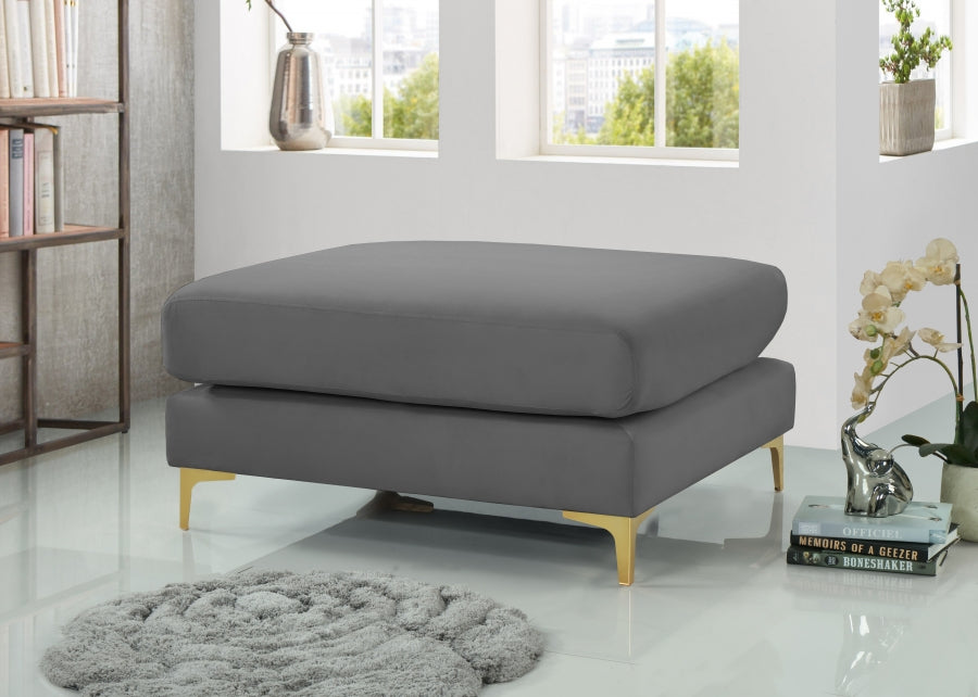Pouf modulaire en velours Julia