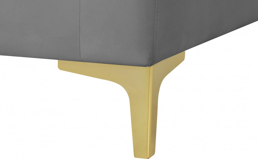 Pouf modulaire en velours Julia