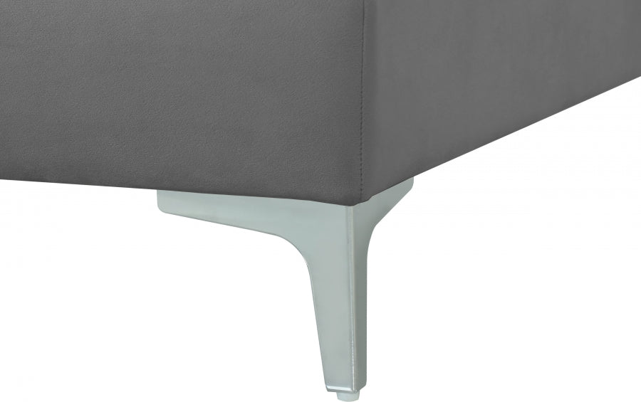 Pouf modulaire en velours Julia