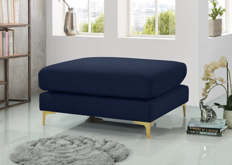 Pouf modulaire en velours Julia