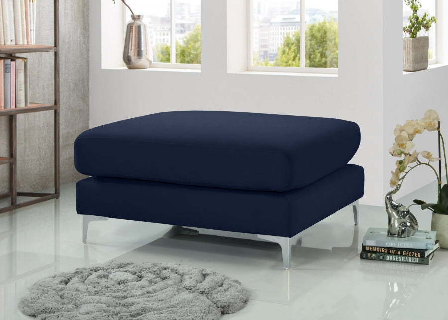 Pouf modulaire en velours Julia
