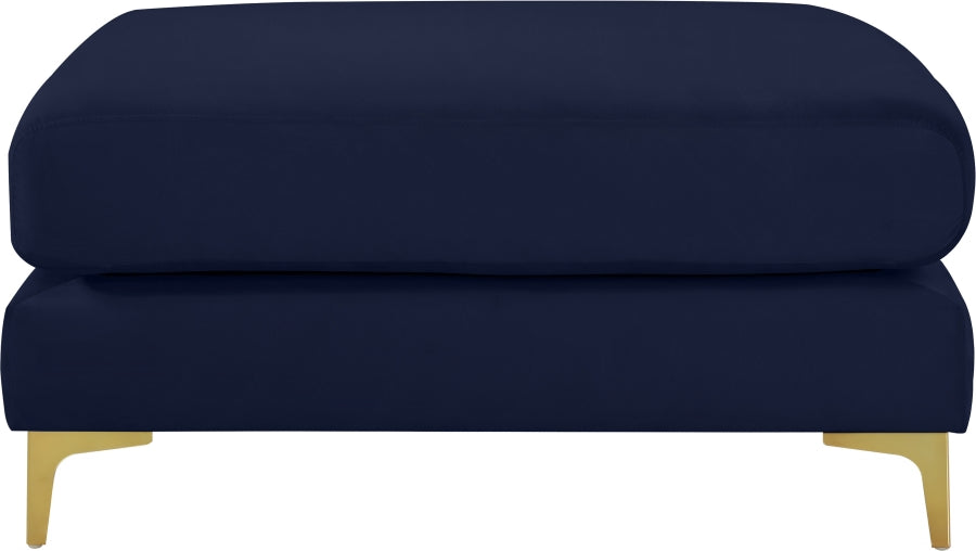 Pouf modulaire en velours Julia