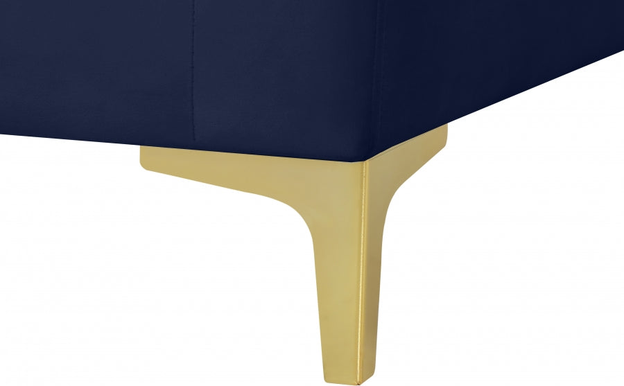 Pouf modulaire en velours Julia