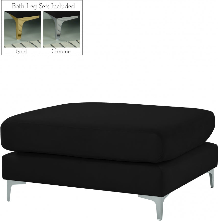 Pouf modulaire en velours Julia