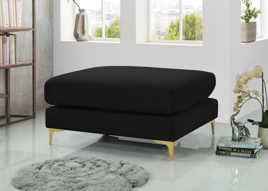 Pouf modulaire en velours Julia