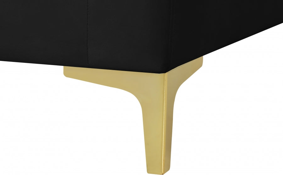 Pouf modulaire en velours Julia