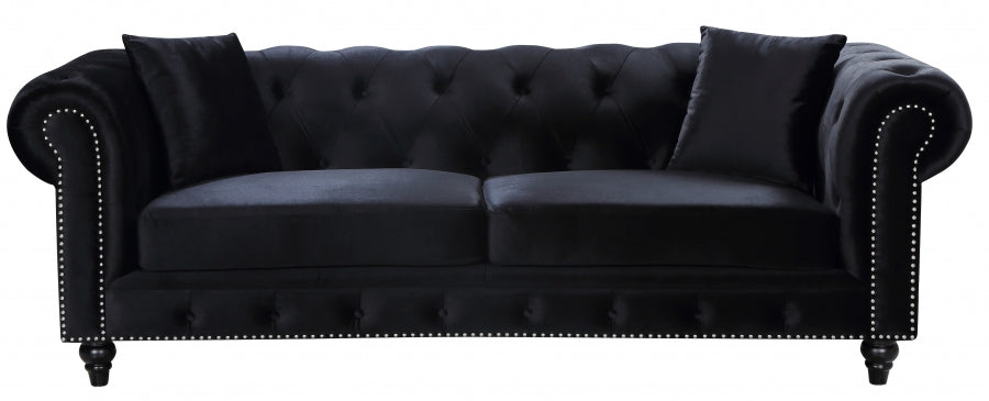 Canapé Chesterfield en Velours